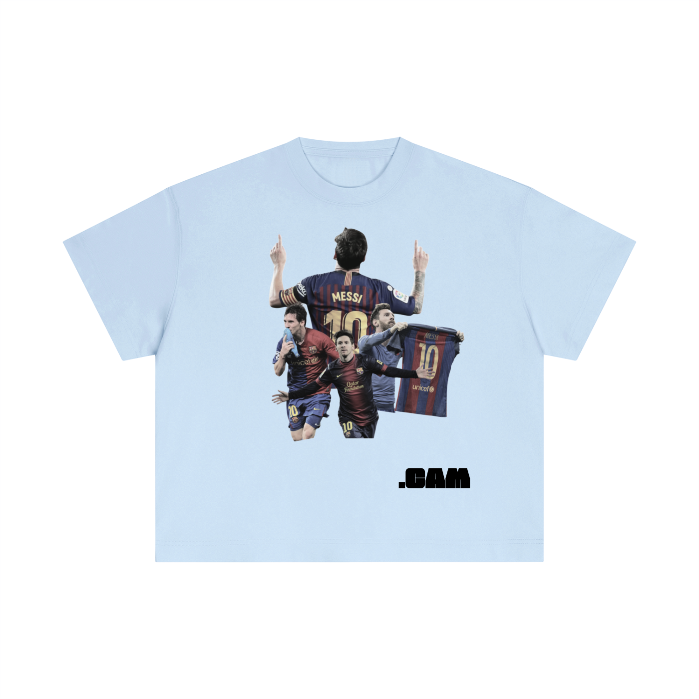 Messi Cotton Boxy T-Shirt Light