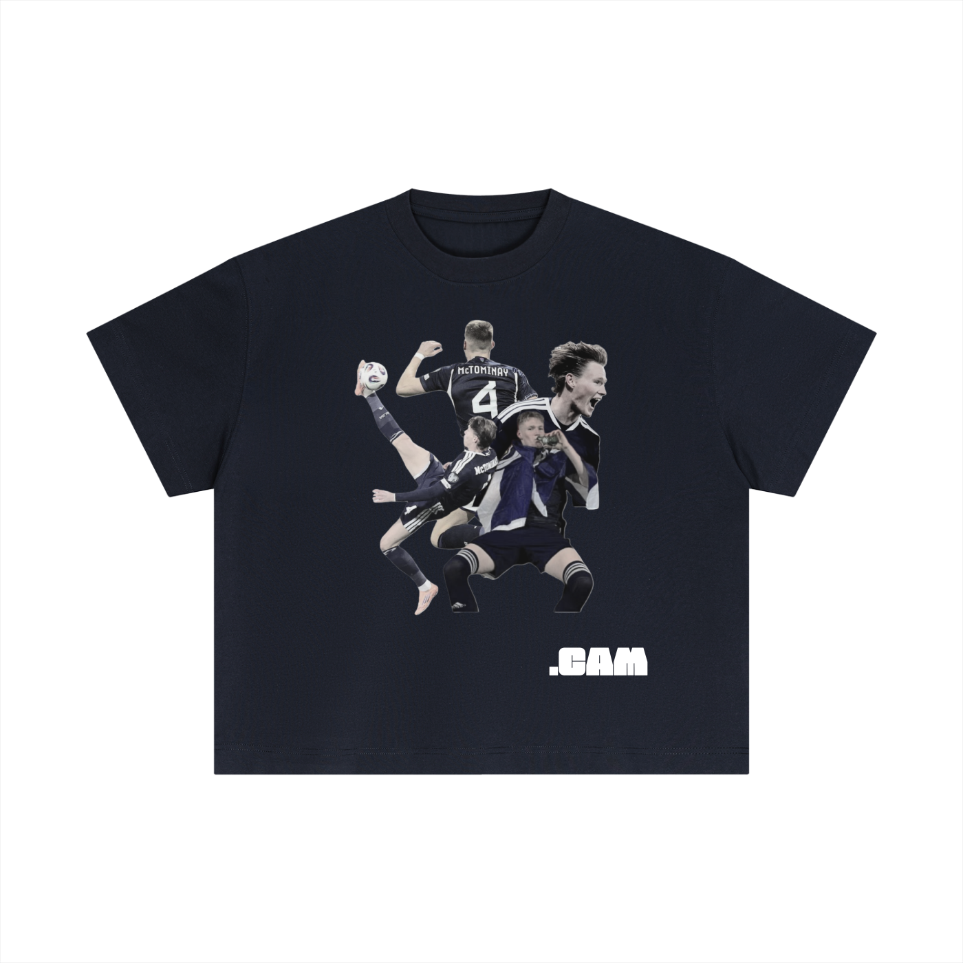 McTominay Cotton Boxy T-Shirt Dark