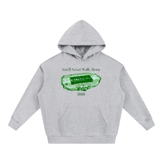 Celtic Park Grey Hoodie