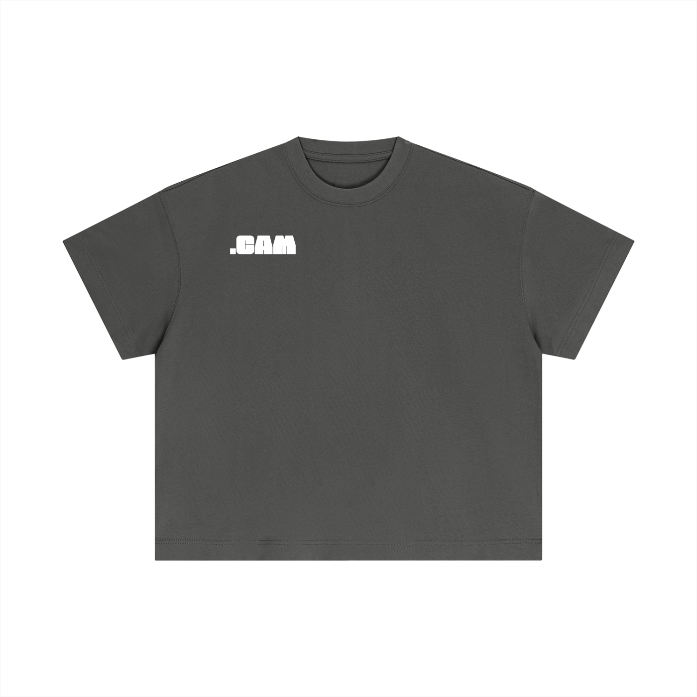 Agueroooo Cotton Boxy T-Shirt Dark