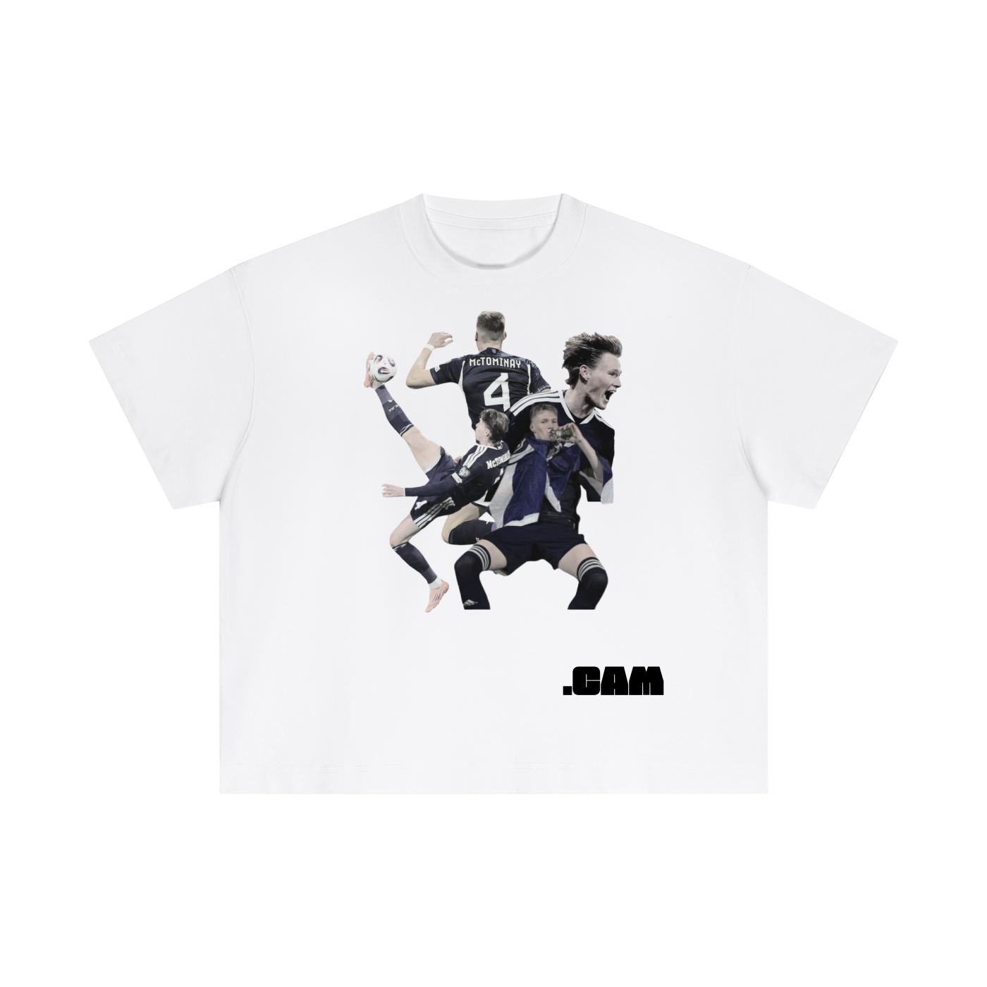 McTominay Cotton Boxy T-Shirt Light