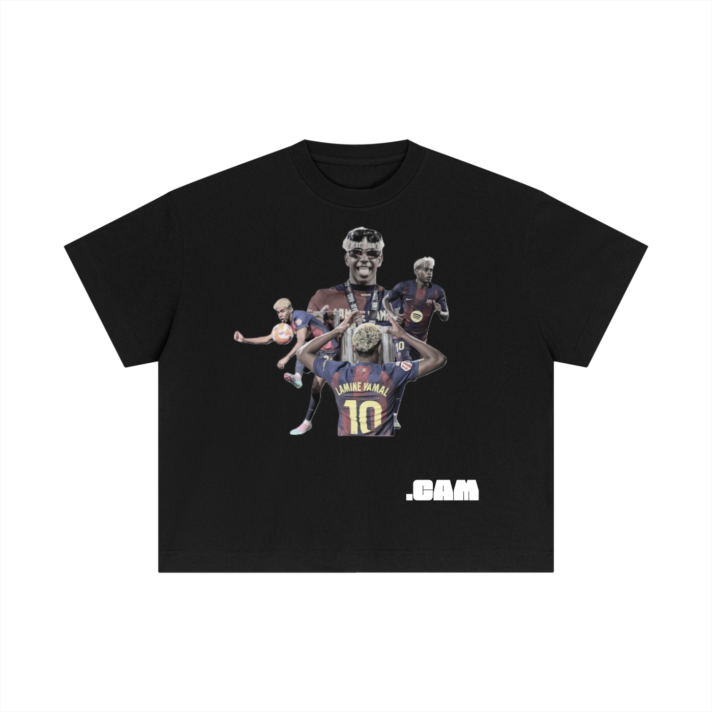 Yamal Cotton Boxy T-Shirt Dark