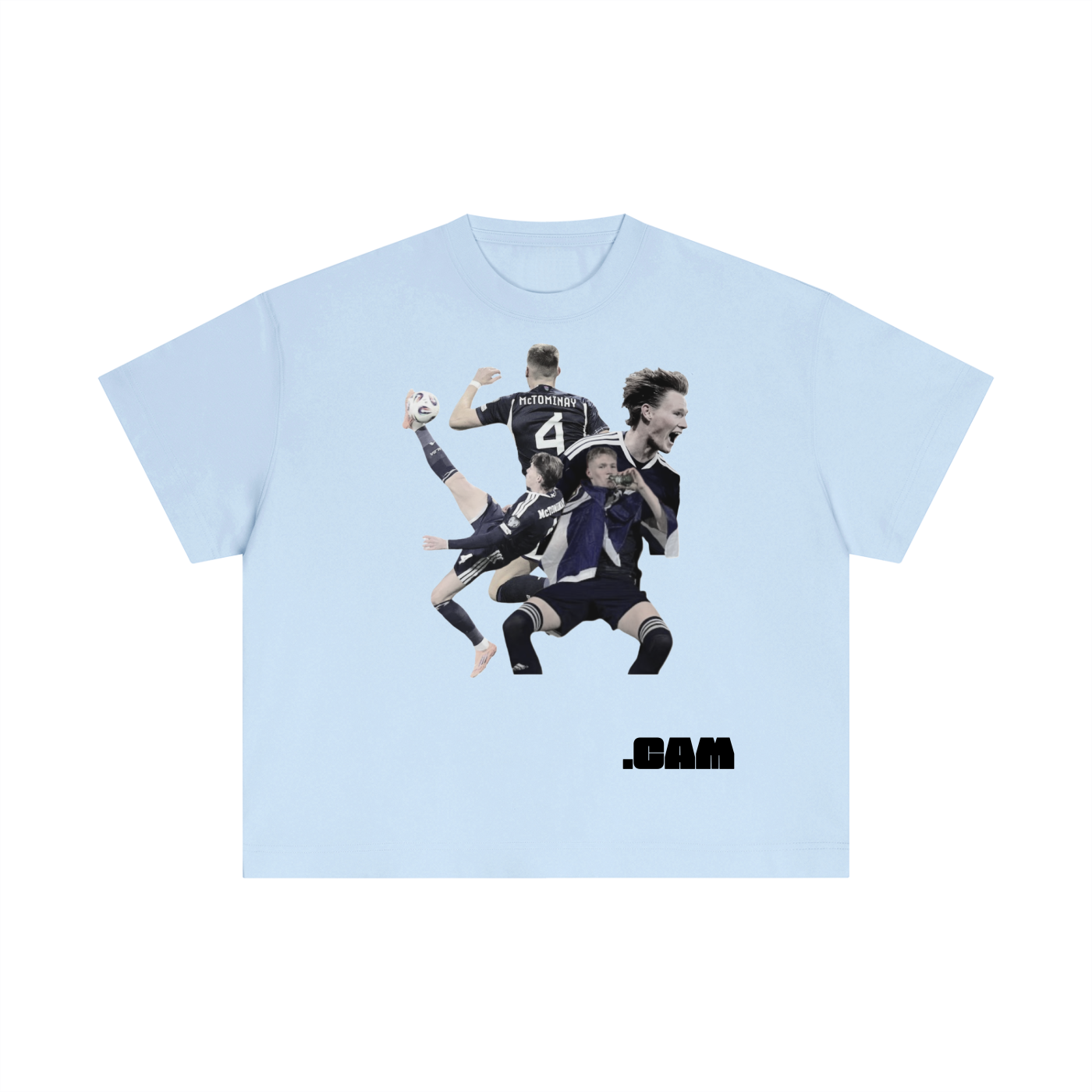 McTominay Cotton Boxy T-Shirt Light