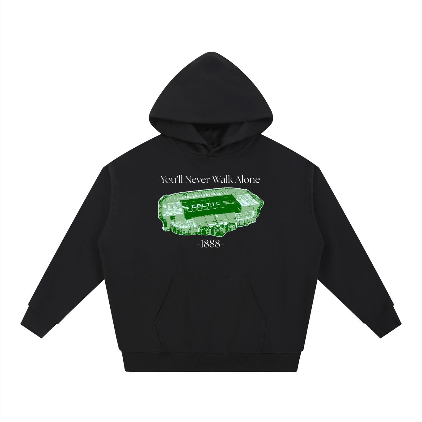 Celtic Park Black Hoodie