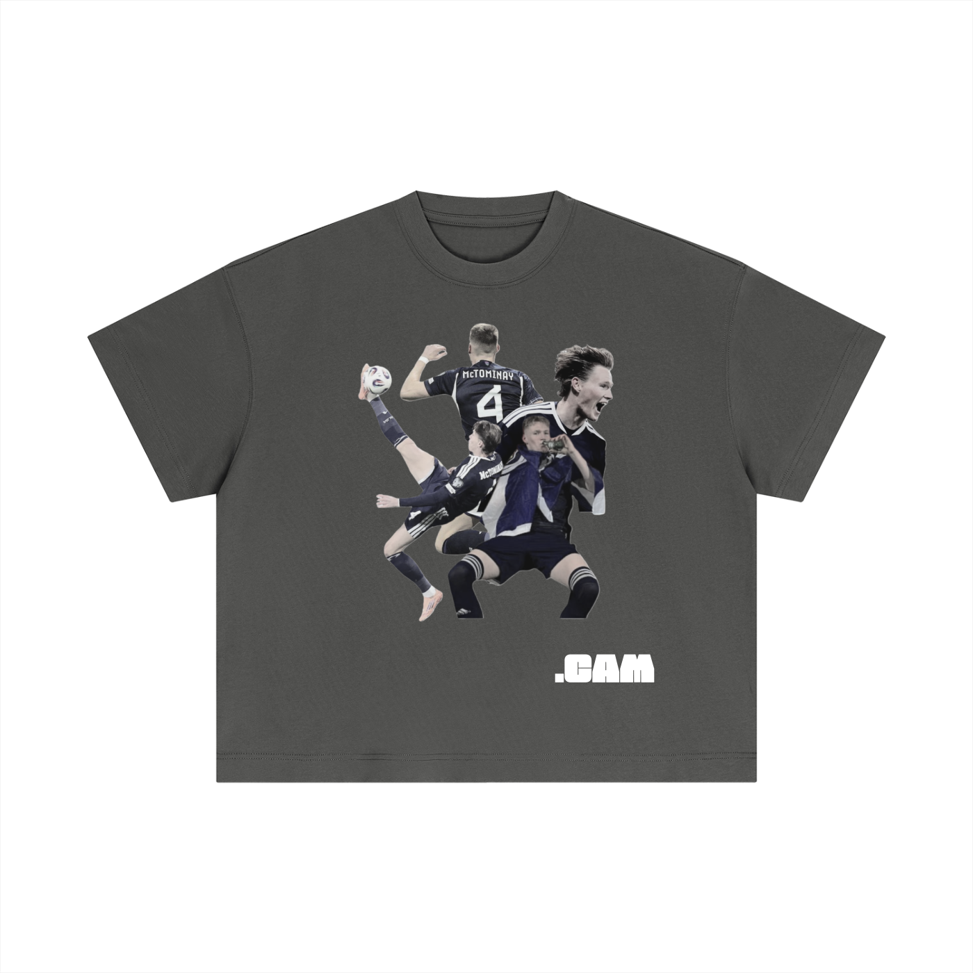 McTominay Cotton Boxy T-Shirt Dark